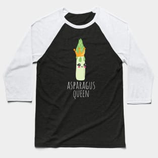 Asparagus Queen Kawaii Baseball T-Shirt